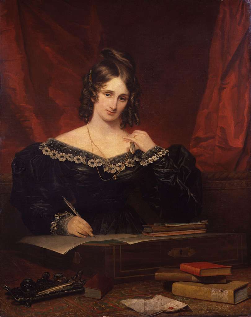 Portrait of Mary Shelley